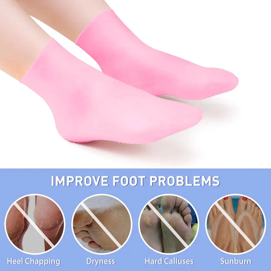 HyperSilk — Moisturizing Foot Socks 4er-Set | 50% RABATT - Image 8