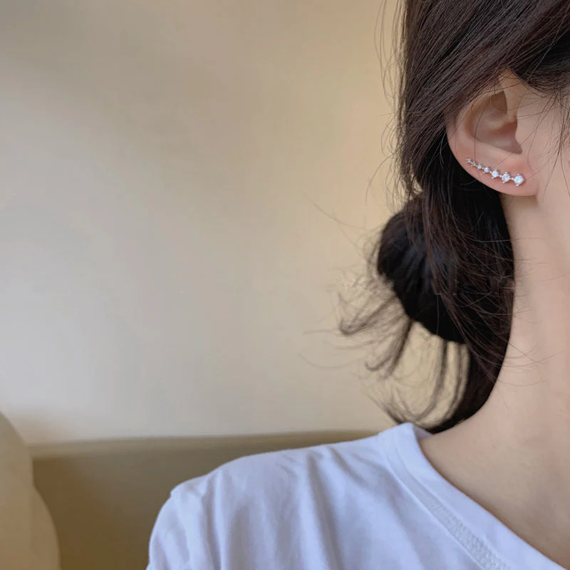 🎅Ideales Geschenk💖Ohrringe mit sieben Sternen und synthetische Diamanten - Image 10