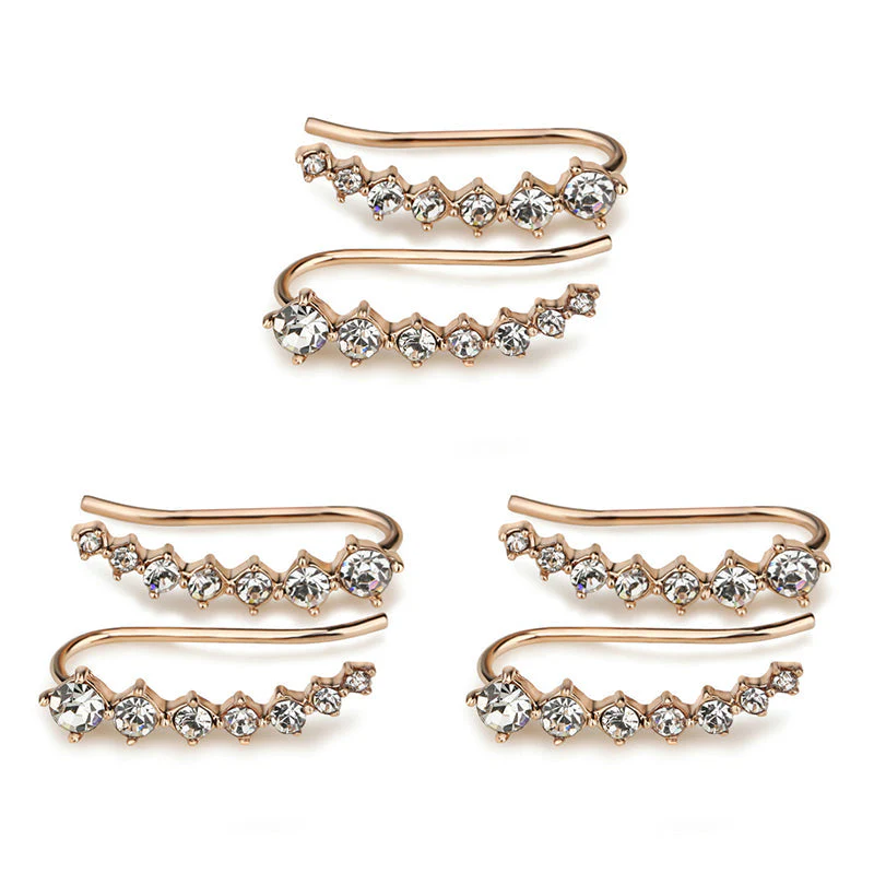 🎅Ideales Geschenk💖Ohrringe mit sieben Sternen und synthetische Diamanten - Image 24