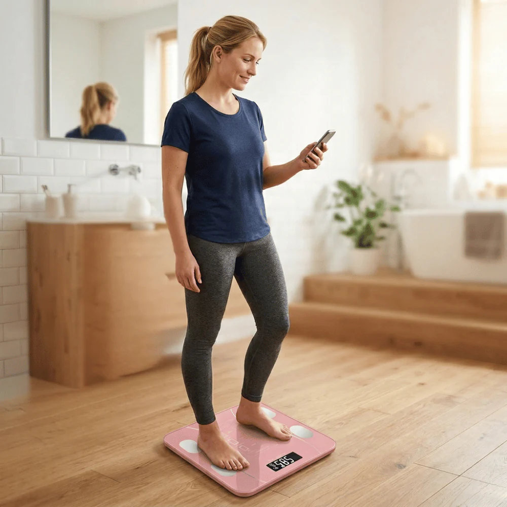 BodyTrack — Intelligente Körperwaage | 50% RABATT