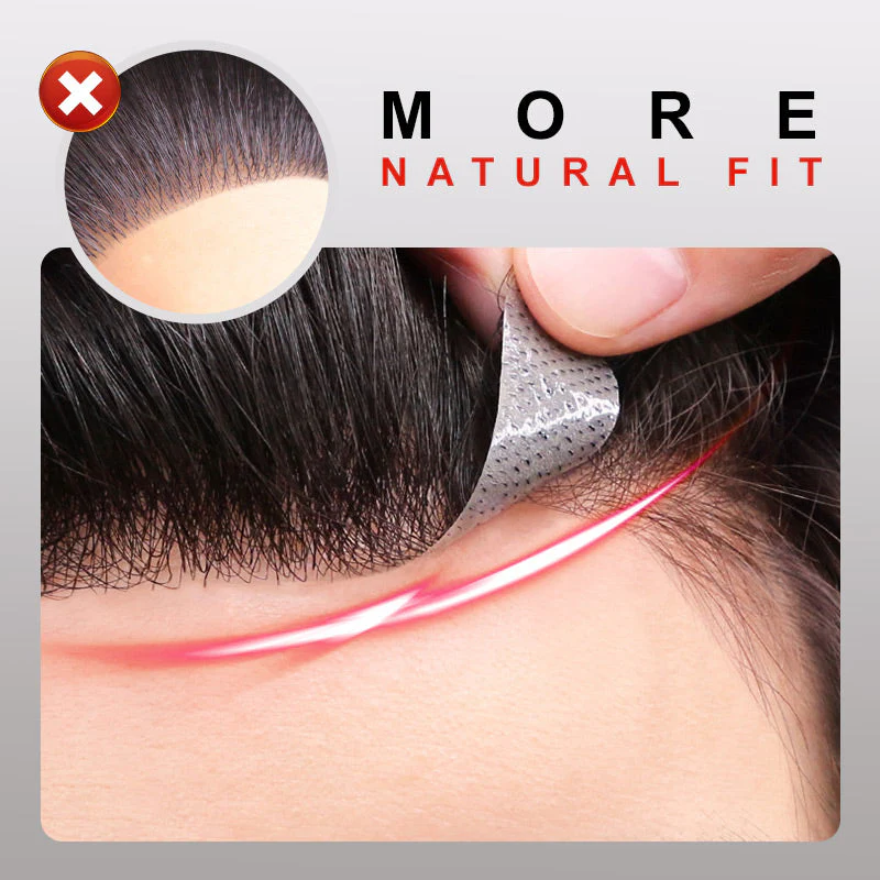 InvisiHair™ Männer-Stirnhaar-Toupet Soforthilfe