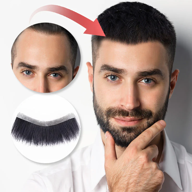 InvisiHair™ Männer-Stirnhaar-Toupet Soforthilfe - Image 2