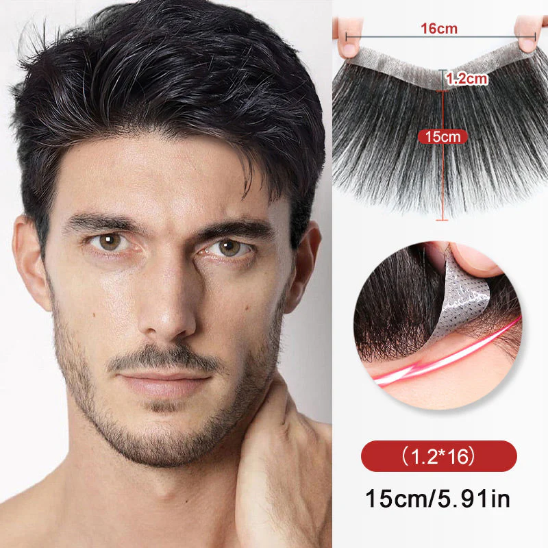 InvisiHair™ Männer-Stirnhaar-Toupet Soforthilfe - Image 9
