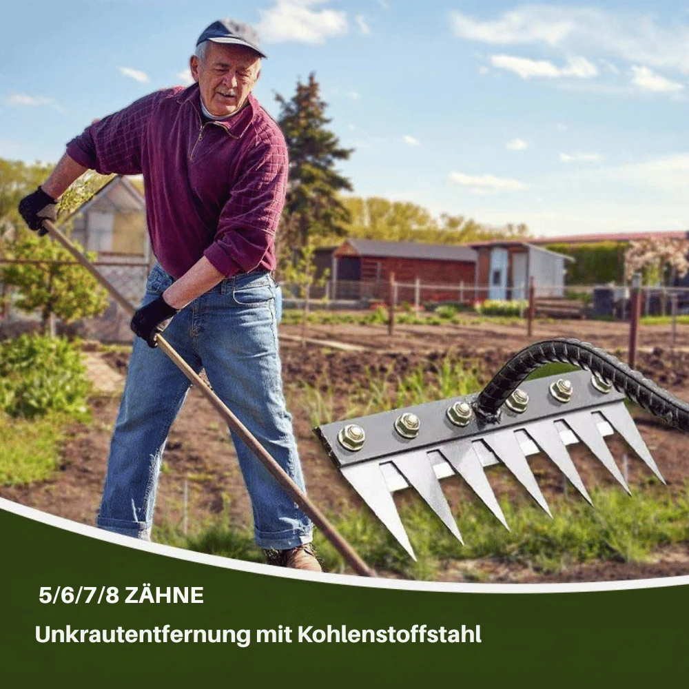 IronBloom — Kohlenstoffstahl-Gartenrechen | 50% RABATT - Image 2