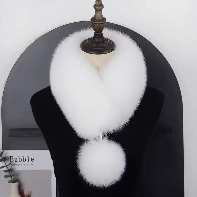 Juliette 70-90 cm — Kunstpelz Nackenwärmer mit Magnetverschluss - Image 20