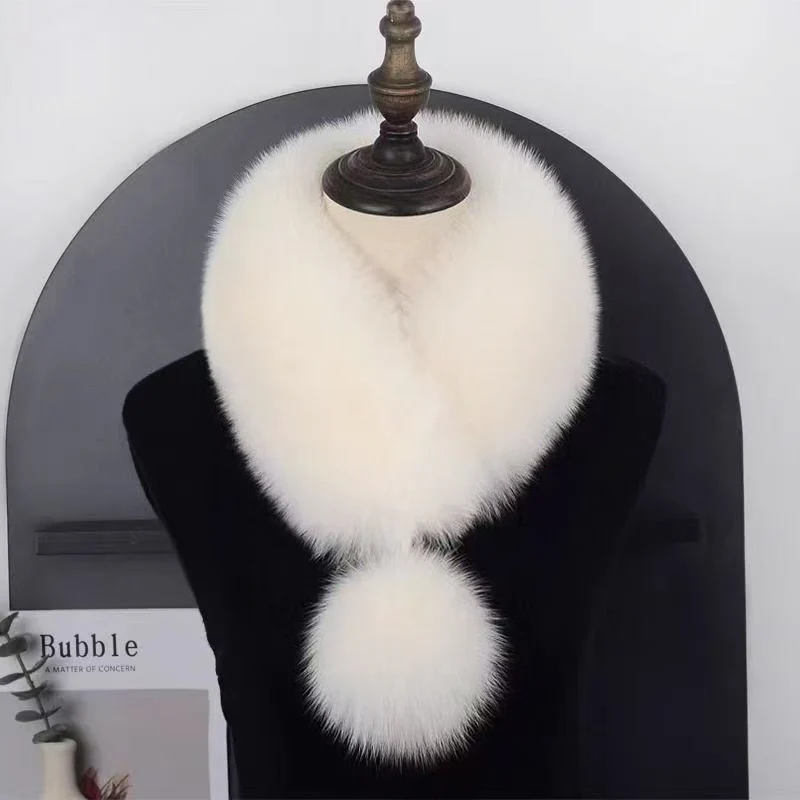 Juliette 70-90 cm — Kunstpelz Nackenwärmer mit Magnetverschluss - Image 21