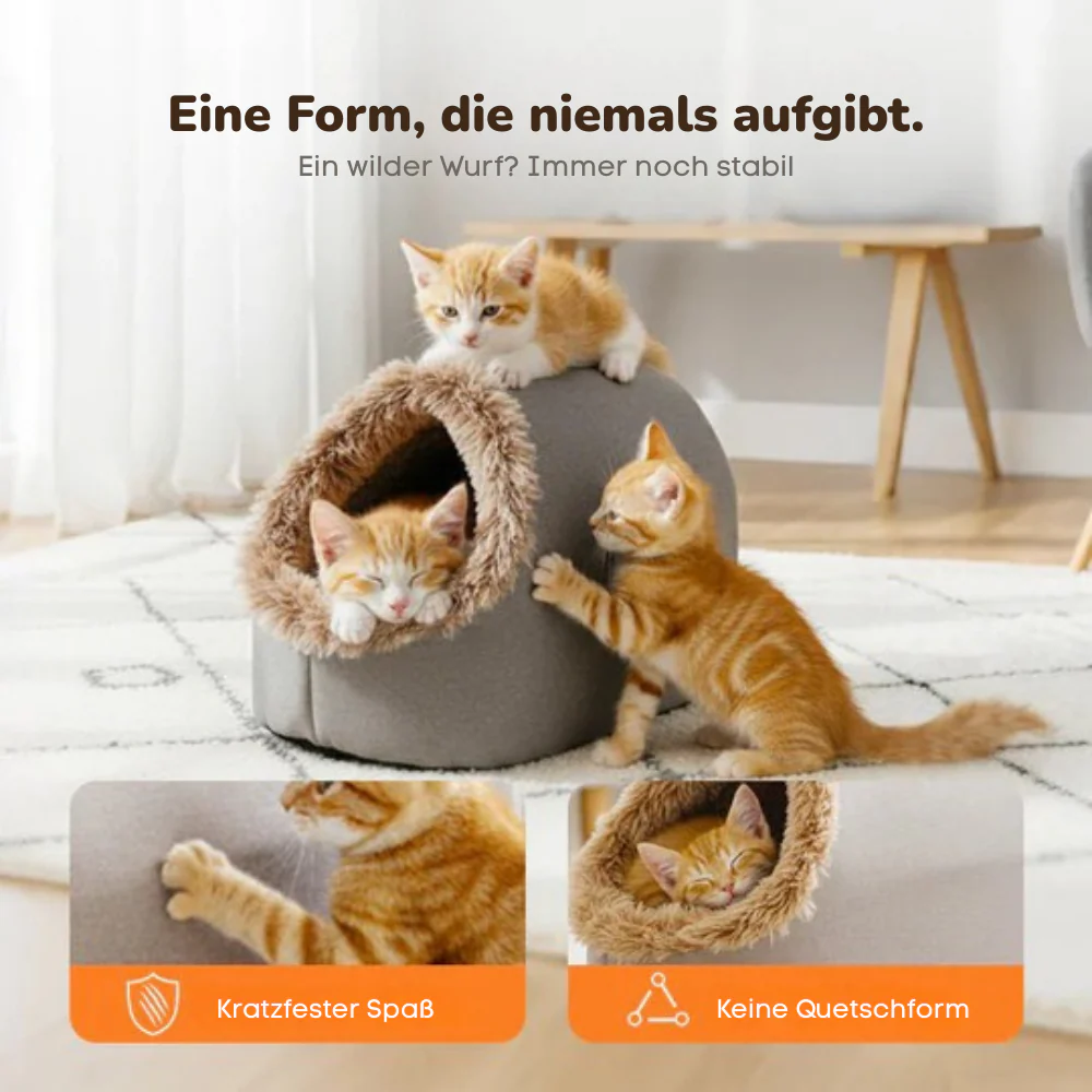 CozyCave – Katzen Kuschelhöhle | 50% RABATT - Image 3