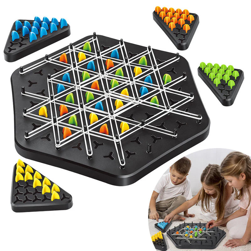 TriggleMaster – Strategisches Brettspiel für spannende Indoor-Abende 2 bis 4 Spieler | 50% RABATT - Image 4