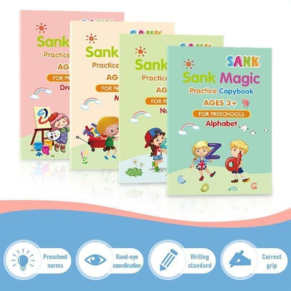 KidBook – 4er-Set Notizbücher mit Zauberstift - Image 13