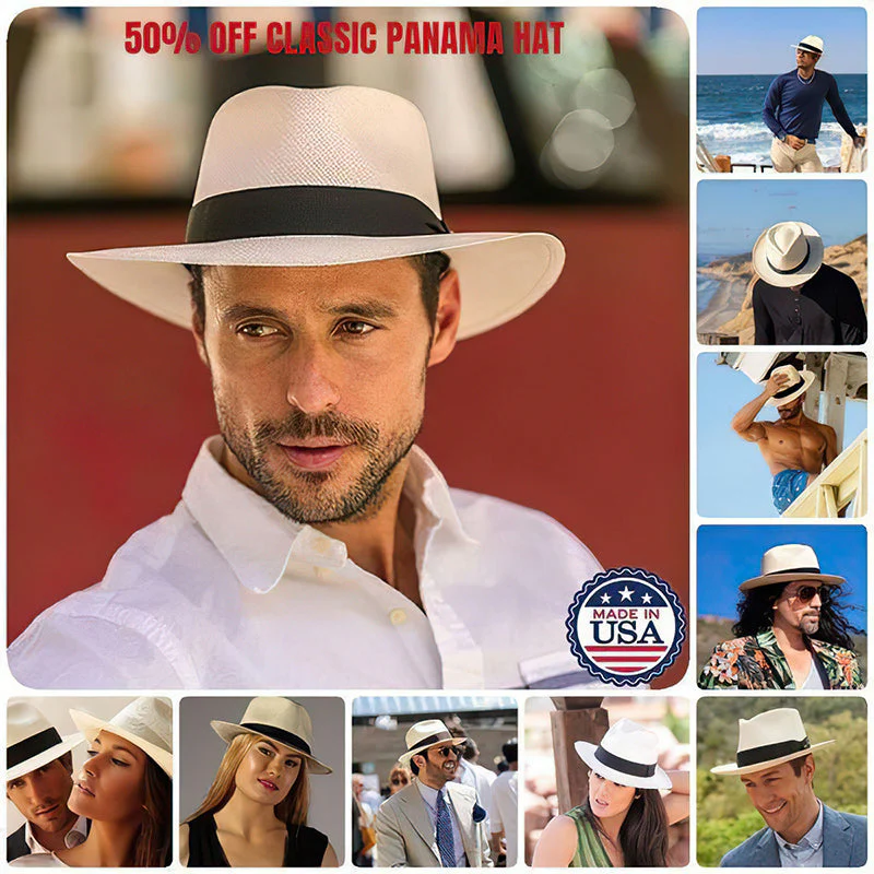 🌿Klassischer Panamahut - handgefertigt in Ecuador | 50% RABATT - Image 2