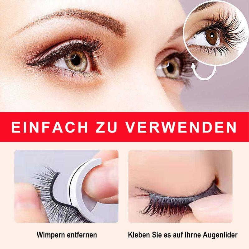 Kleberfreie Wimpern in 3 Sekunden zum Anbringen, wasserfeste selbstklebende Wimpern - Image 8