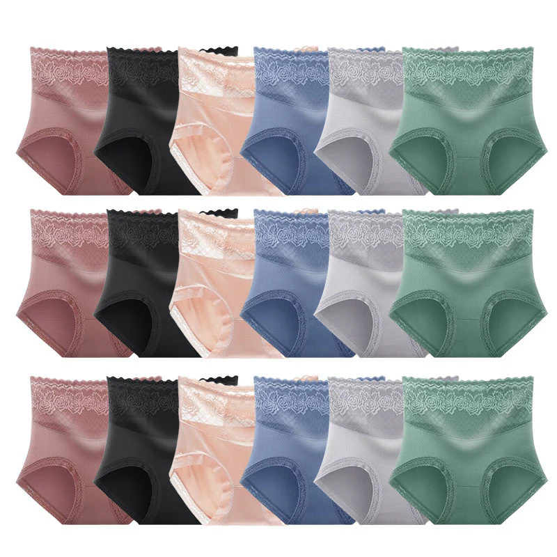 LaceComfort – Damen Spitzen-Slips mit Hohem Bund | 1+1 GRATIS - Image 19
