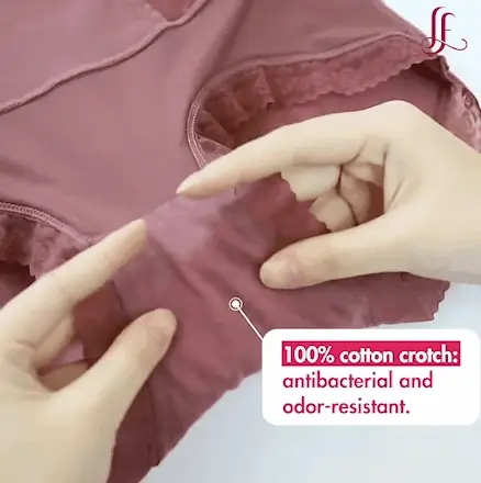 LaceComfort – Damen Spitzen-Slips mit Hohem Bund | 1+1 GRATIS - Image 8