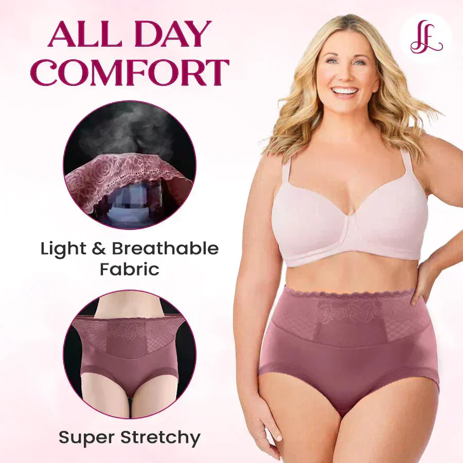 LaceComfort – Damen Spitzen-Slips mit Hohem Bund | 1+1 GRATIS - Image 9