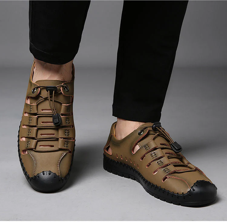 OrthoWalk™ Herren-Sandalen – Lässiger Stil trifft auf orthopädischen Komfort - Image 3