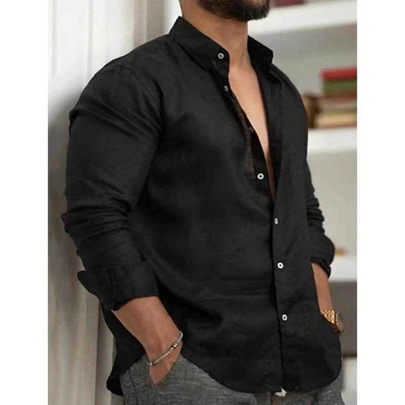 Bruno — Atmungsaktives Leinenhemd | 50% RABATT - Image 18