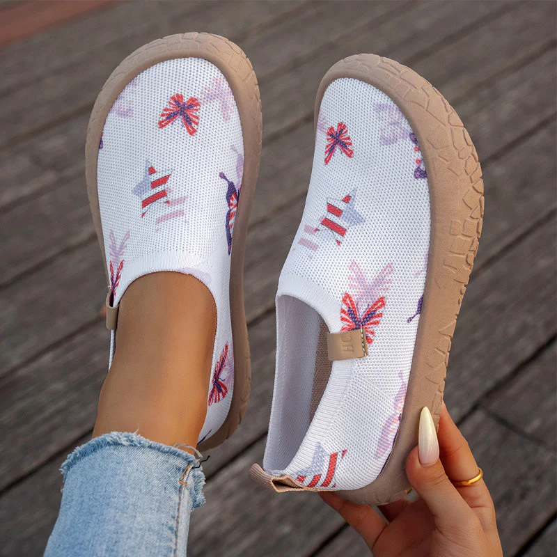 Lena — Leichte Damen Slip-On Fly-Knit Sneakers - Image 4