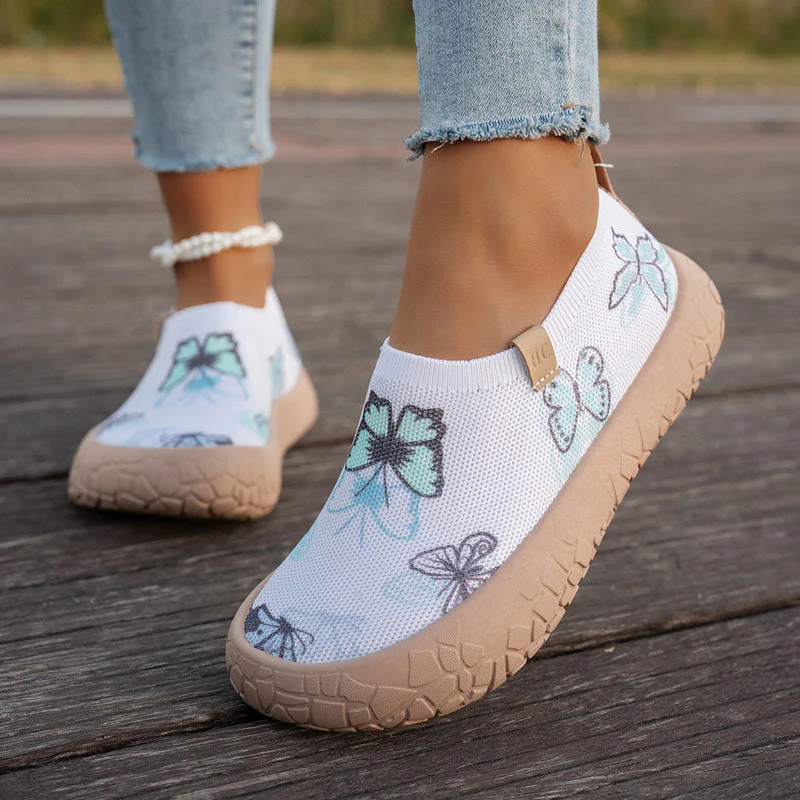 Lena — Leichte Damen Slip-On Fly-Knit Sneakers - Image 5