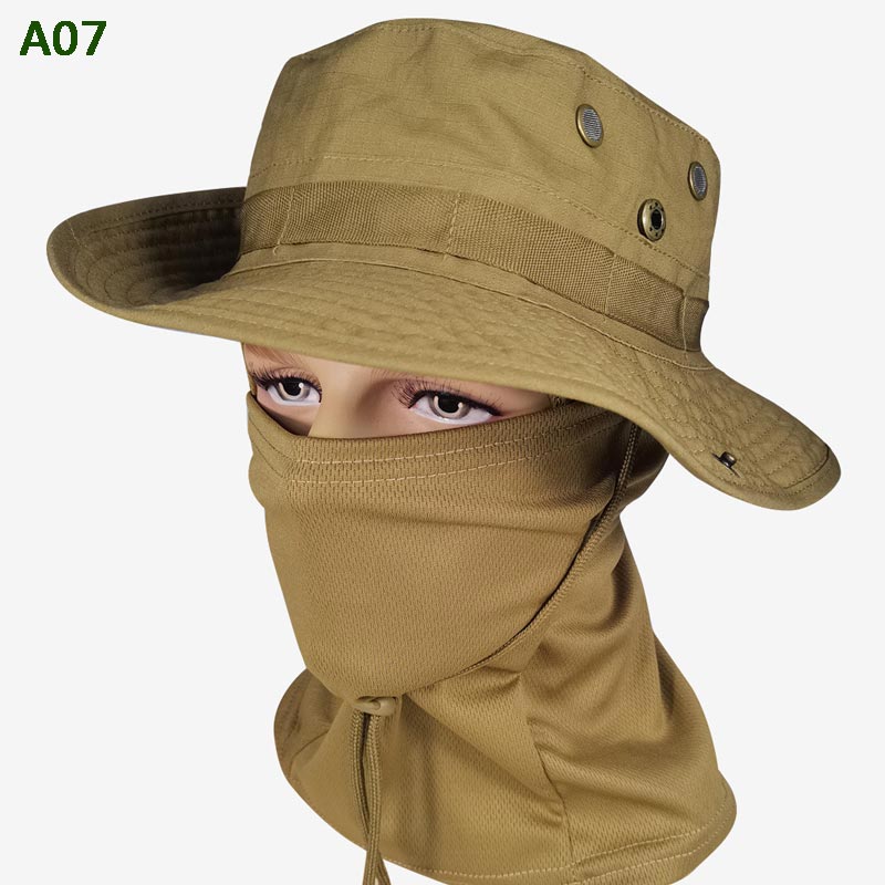 Lena – Leichter Sonnenschutz-Hut und Schal-Kombination - Image 17
