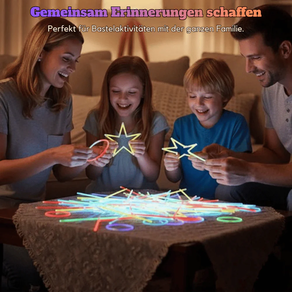 Glowsticks — Endloser Spaß, Brillantes Spiel | 1+1 GRATIS - Image 2