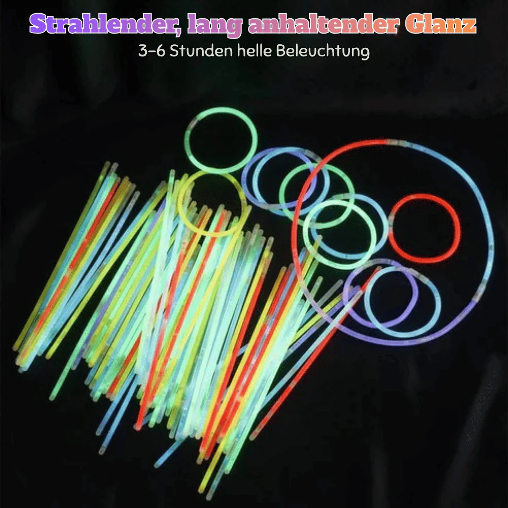 Glowsticks — Endloser Spaß, Brillantes Spiel | 1+1 GRATIS - Image 5
