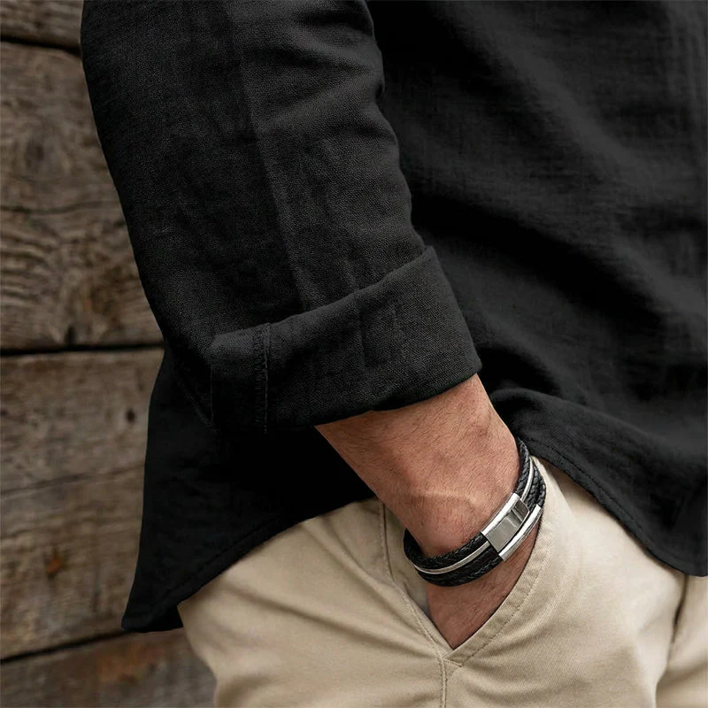 Levi – Damen-Hemd aus Baumwollmischung mit Schnürkragen - Image 4