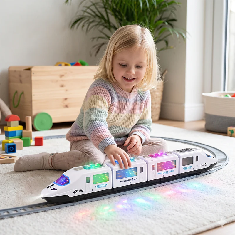 LightUp — Der Magische Spielzeugzug | 50% RABATT
