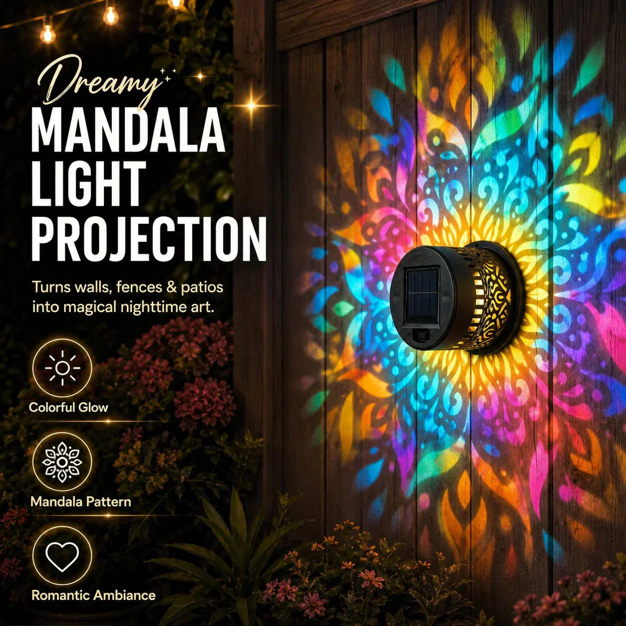 LumaHalo Mandala Licht — Entzünde Ruhe, Farbe, Wunder - Image 3