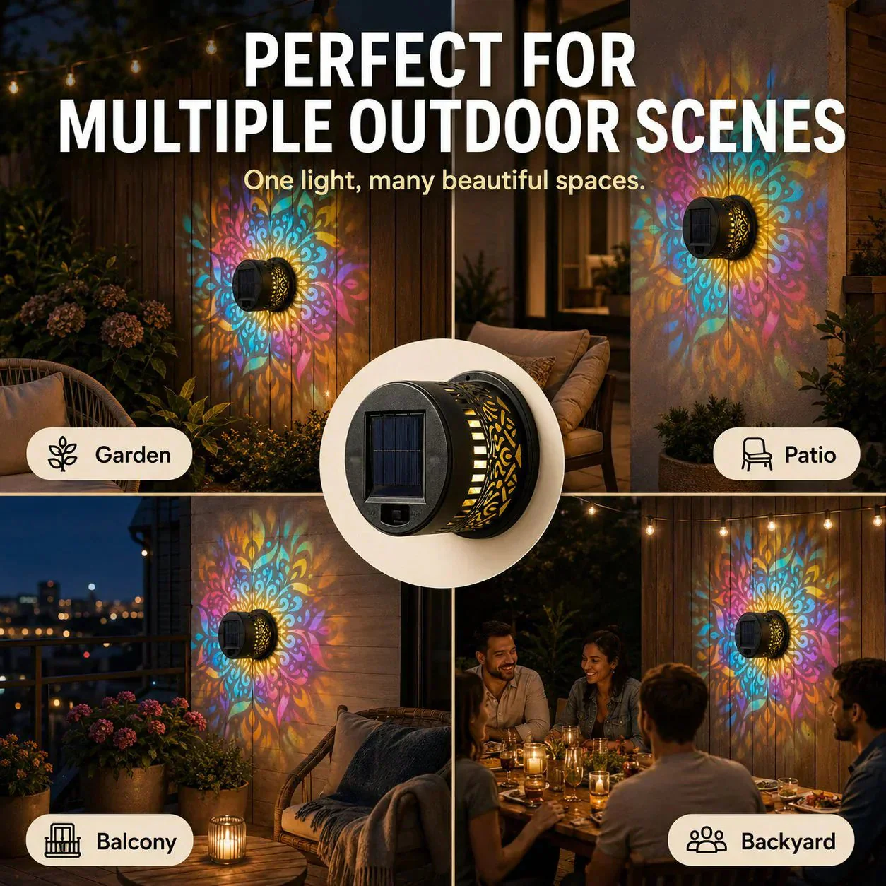 LumaHalo Mandala Licht — Entzünde Ruhe, Farbe, Wunder - Image 9