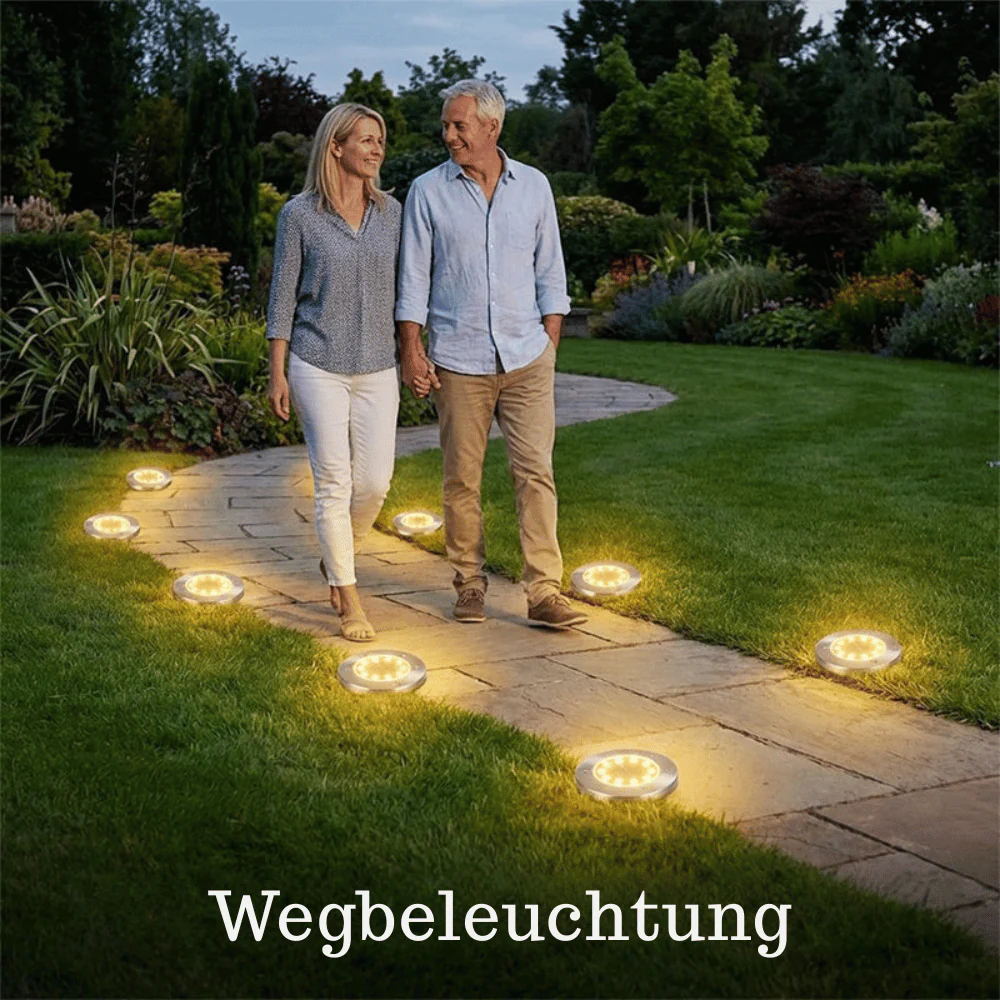 LumaVibe — Solar Gartenleuchten Set | 1+1 GRATIS
