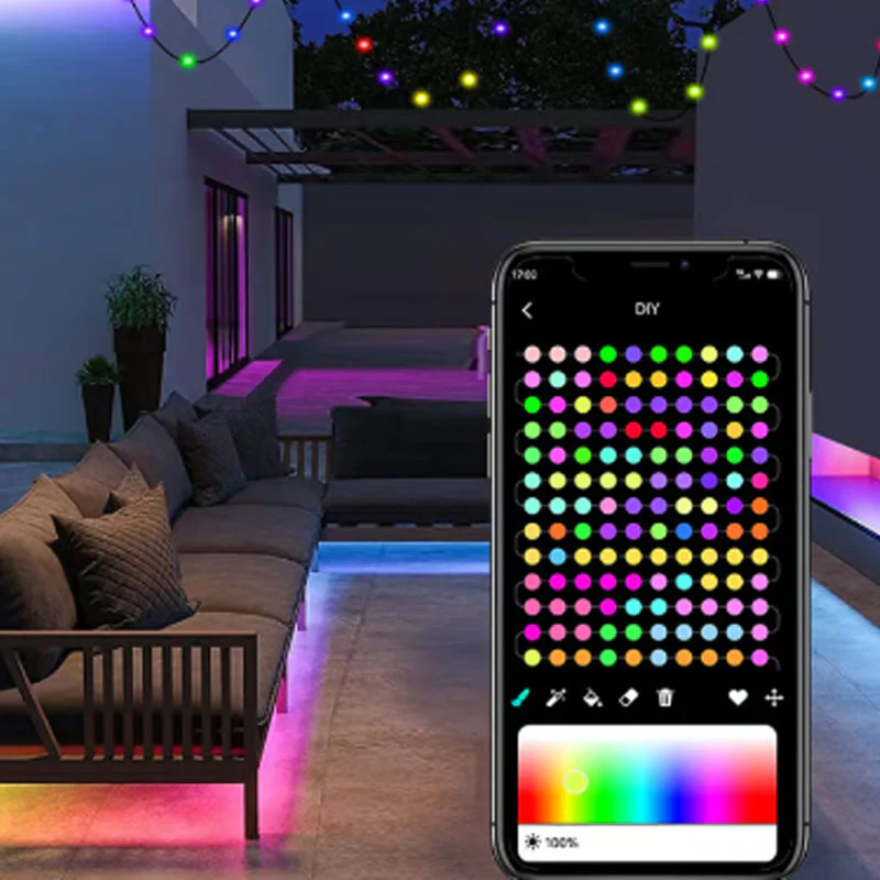 LumiFlex – Indoor & Outdoor Smart LED-Lichtstreifen IP65 - Image 6