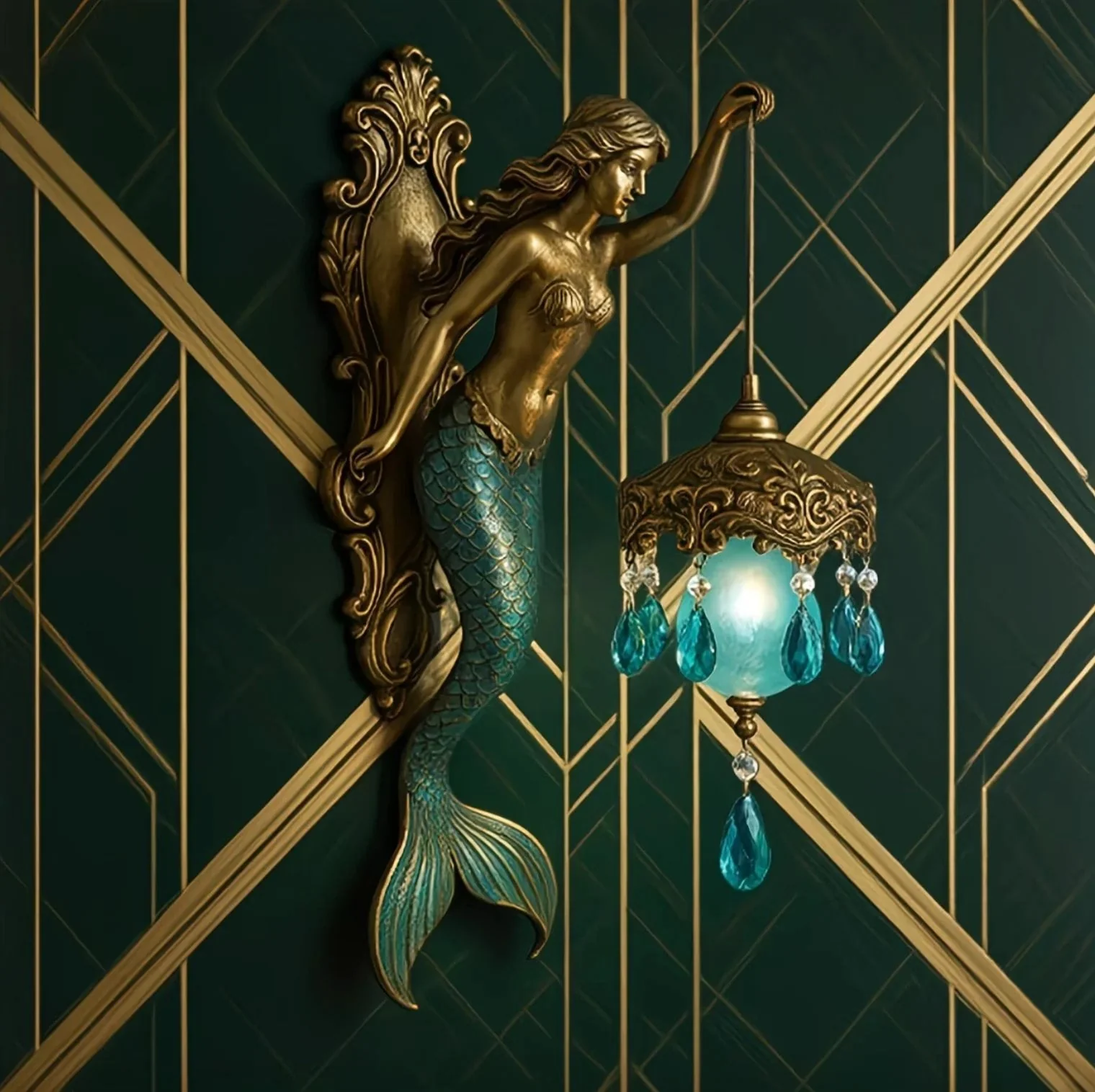 LuminaraMermaid Wandleuchte – Verzaubere deine Abende - Image 5