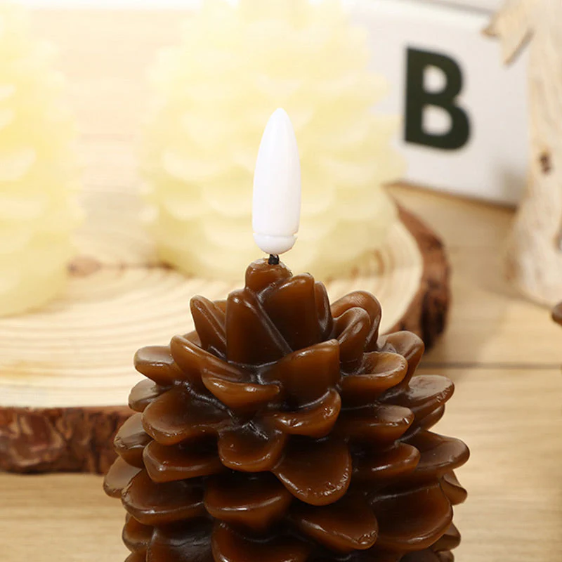 LumiPine – LED Tannenzapfen-Kerze | 1+1 GRATIS - Image 7