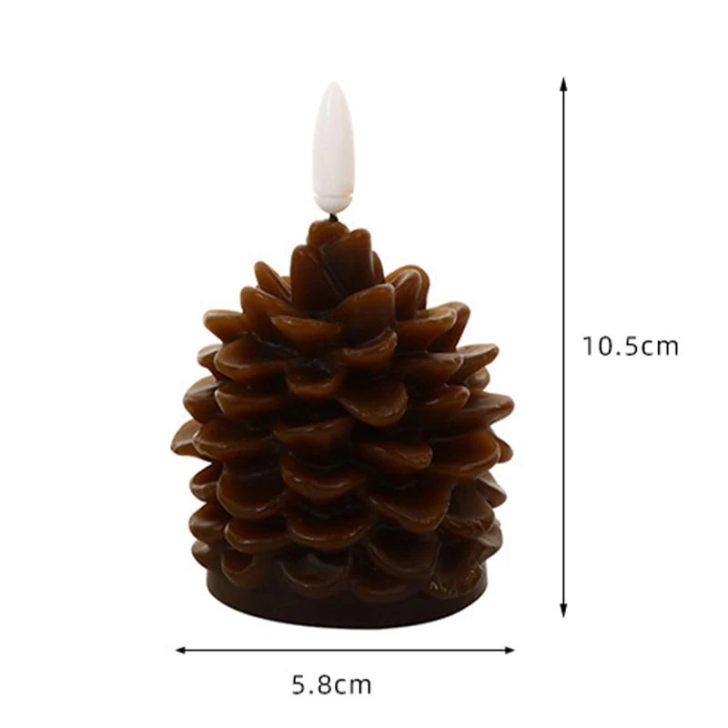 LumiPine – LED Tannenzapfen-Kerze | 1+1 GRATIS - Image 9