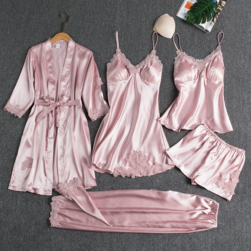 LunaLace – 5-teiliges Damen-Nachtwäscheset | 50% RABATT - Image 17