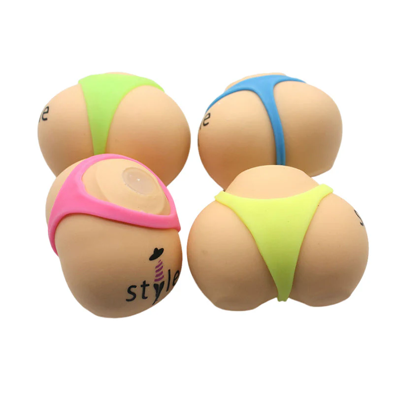 Lustiger Stressball in Form eines Hinterns - Image 14