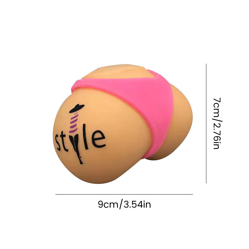 Lustiger Stressball in Form eines Hinterns - Image 15