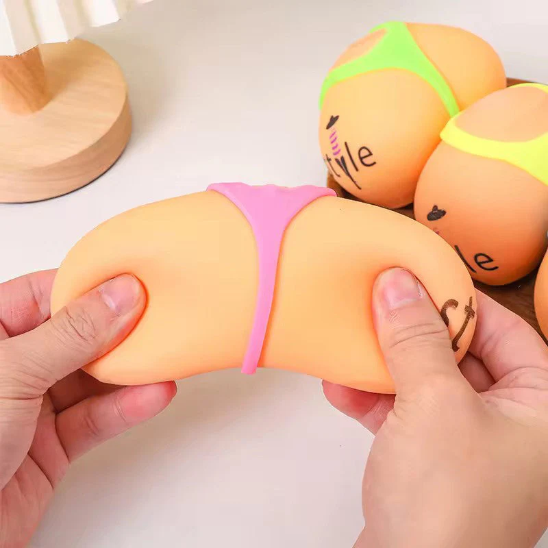 Lustiger Stressball in Form eines Hinterns - Image 5