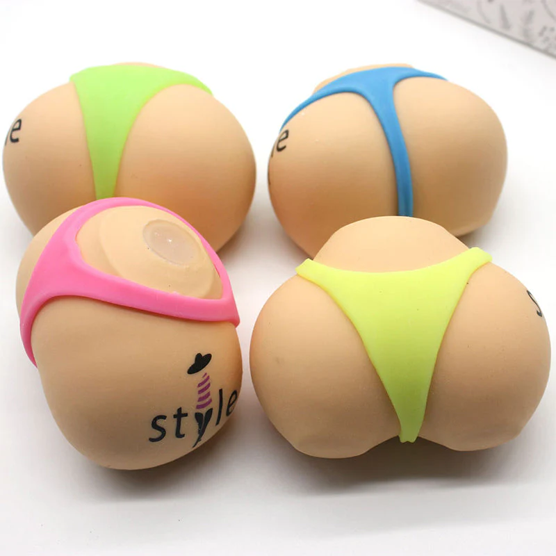 Lustiger Stressball in Form eines Hinterns - Image 9