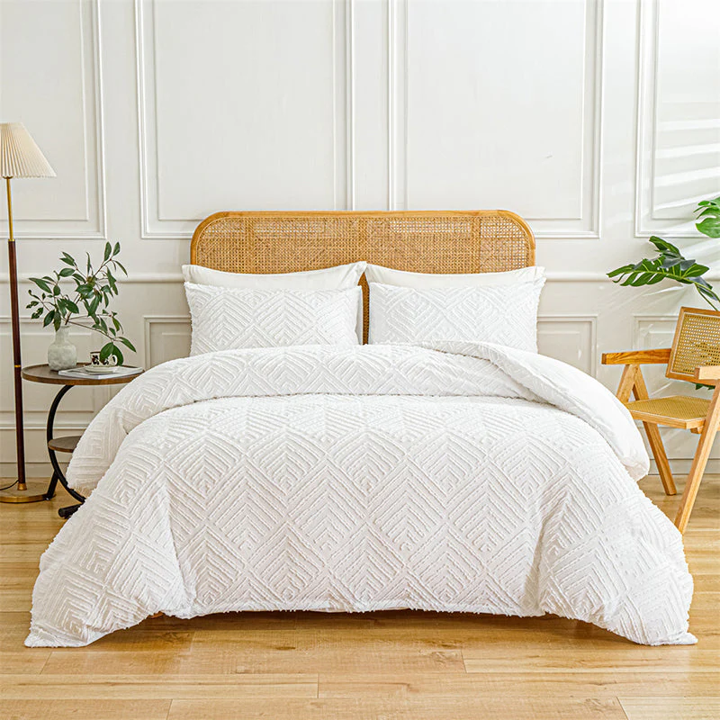 LuxeLoom Cutwork Tufting Bettwäsche-Set — Sanftheit, die beruhigt - Image 10