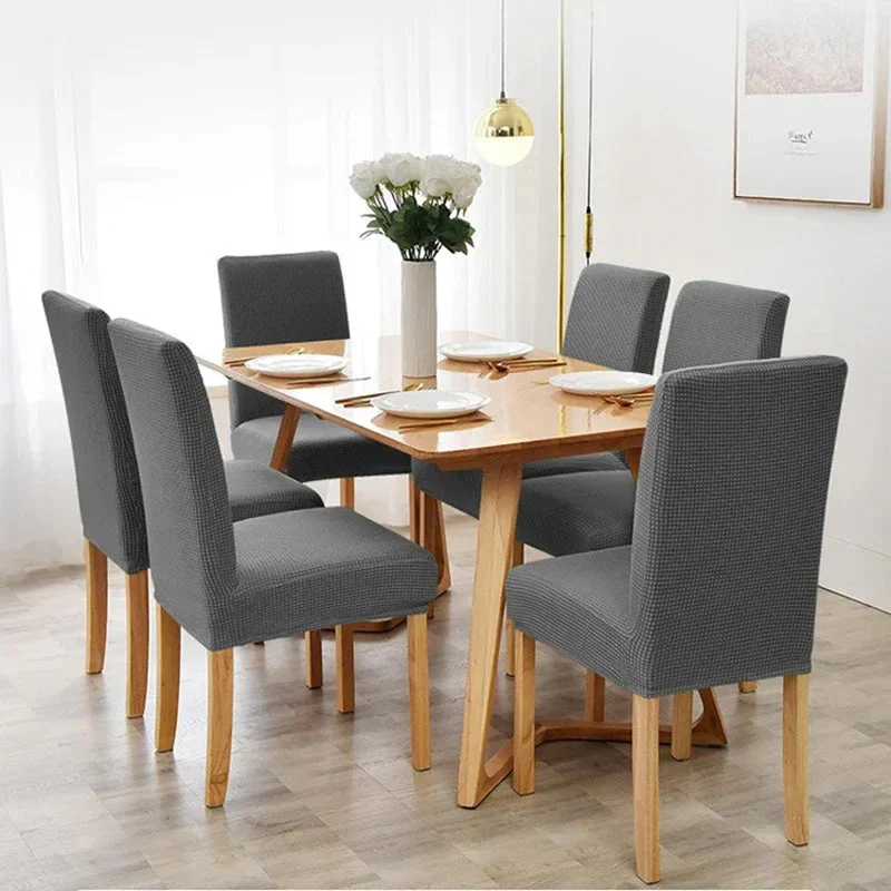 4er-Set LuxuraFlex – Elegante Stretch-Stuhlbezüge | 50% RABATT - Image 5