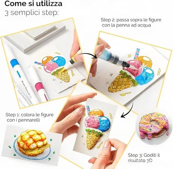 MagicFoam™ – 3D-Struktur-Mal-Set | 50% Rabatt - Image 9