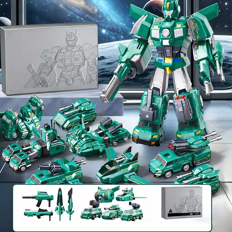 MagnaBot – 9-in-1 Auto- und Roboter-Spielset - Image 4