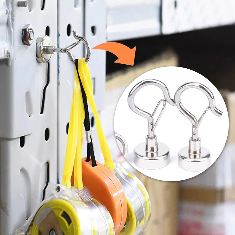 Magnetische Haken — Schneller Ordnung schaffen