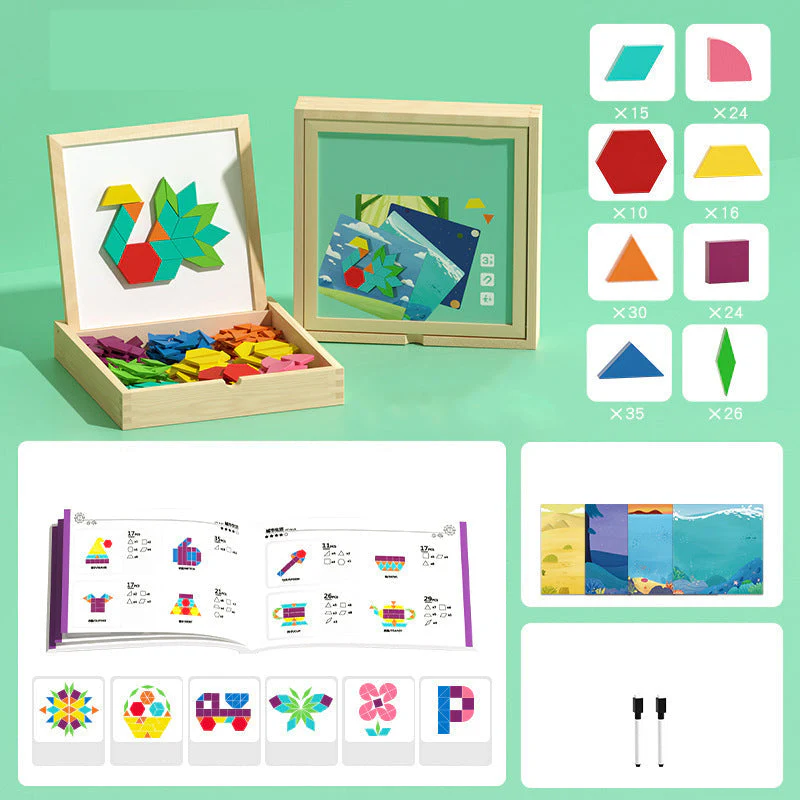 MagniPlay – Magnetisches Holzpuzzle-Spiel | 50% RABATT - Image 12