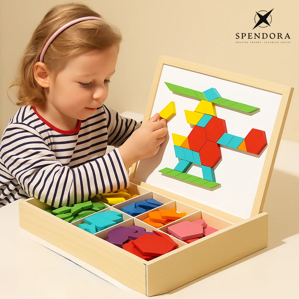 MagniPlay – Magnetisches Holzpuzzle-Spiel | 50% RABATT - Image 2