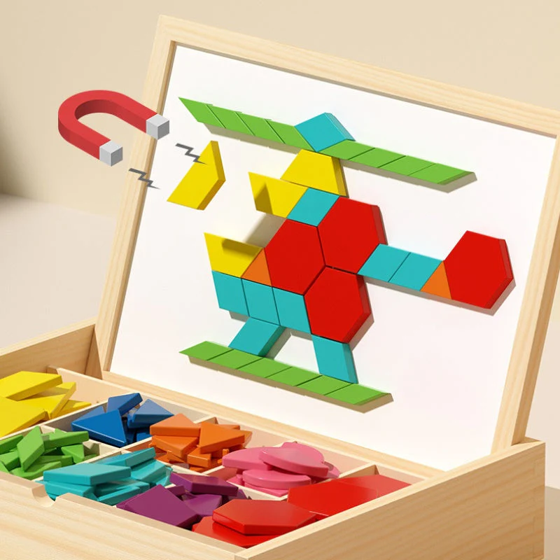 MagniPlay – Magnetisches Holzpuzzle-Spiel | 50% RABATT - Image 5