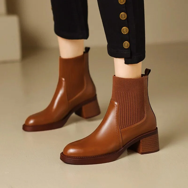 Maria™ Britischer Stil Martinstiefel - 50% RABATT - Image 5