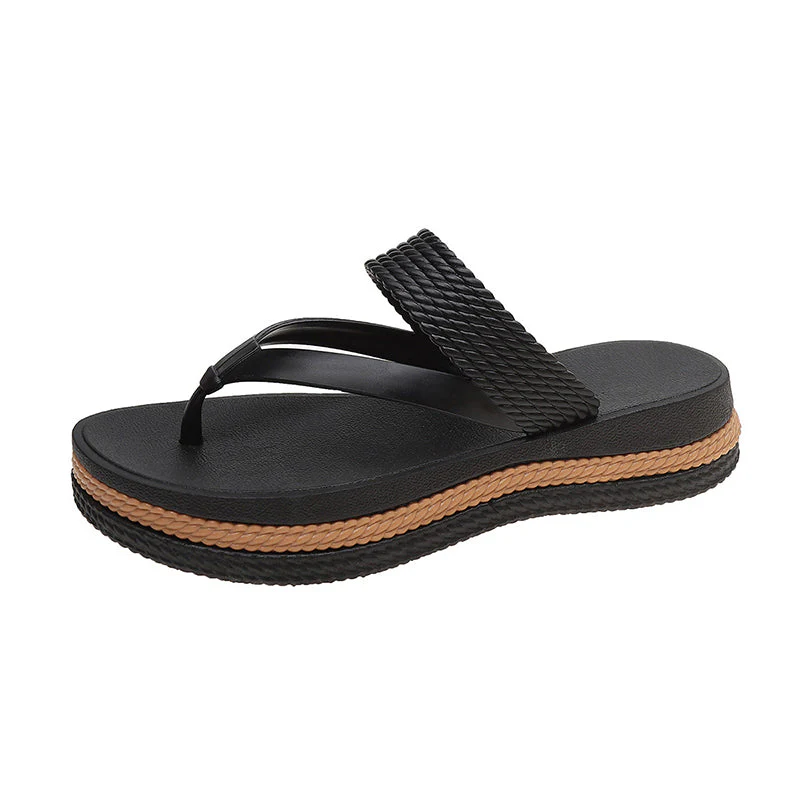 Maria – Geflochtene Plateau-Zehentrenner für Damen mit Cloud-Dämpfung - Image 11