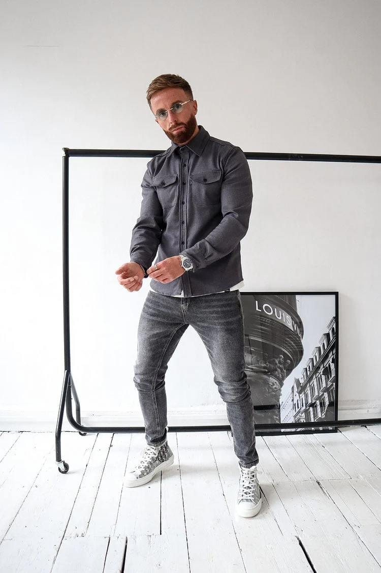 Markus™ Hemdjacke mit Knopfleiste | 50% RABATT - Image 10